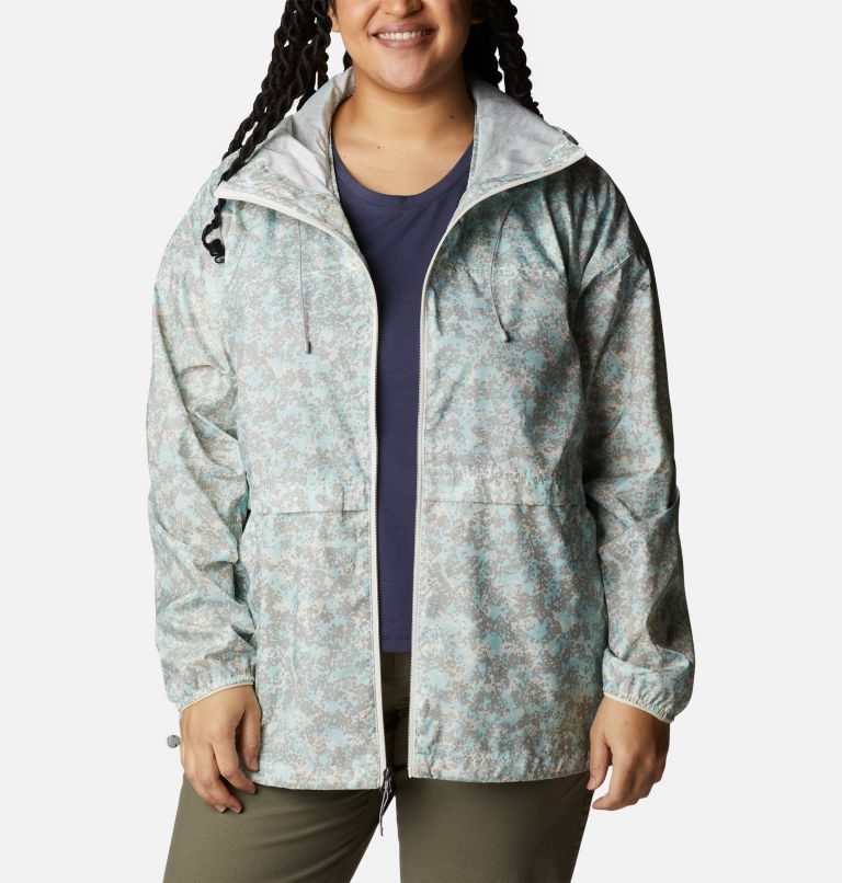Women's Columbia Alpine Chill Windbreaker Jackets Green | Plus Size CA-DC385
